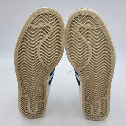 【中古品】【レディース】 adidas アディダス SUPER STAR 80S G61068 スーパースター スニーカー シューズ 靴 166-250331-as-29-izu サイズ：22.5cm カラー：WHITE/BLUE 万代Net店
