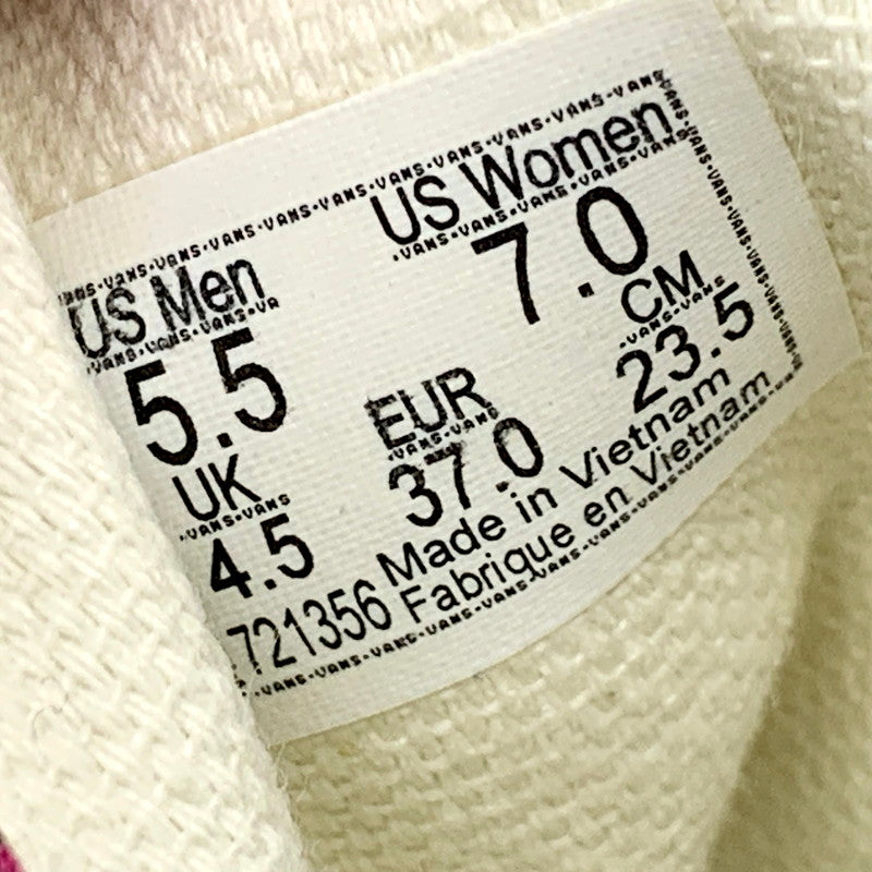 【中古品】【レディース】 VANS バンズ × Liberty Fabrics リバティ ファブリック OLD SKOOL TAPERED VN0A54F44TV オールドスクール テーパード スニーカー シューズ 靴 166-250401-ay-21-izu サイズ：23.5cm カラー：ブルー系 万代Net店