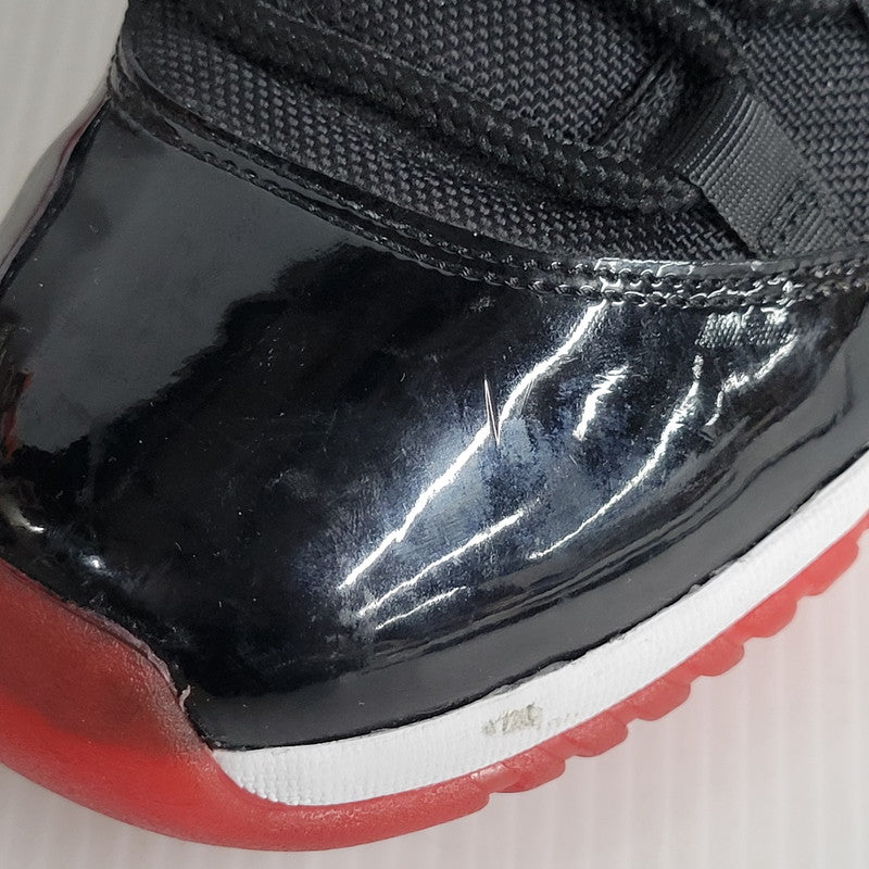 【中古品】【メンズ】 NIKE ナイキ AIR JORDAN 11 RETRO 378037-010 エアジョーダン 11 レトロ スニーカー シューズ 靴 160-250331-as-04-izu サイズ：28cm カラー：BLACK/VARSITY RED-WHITE 万代Net店