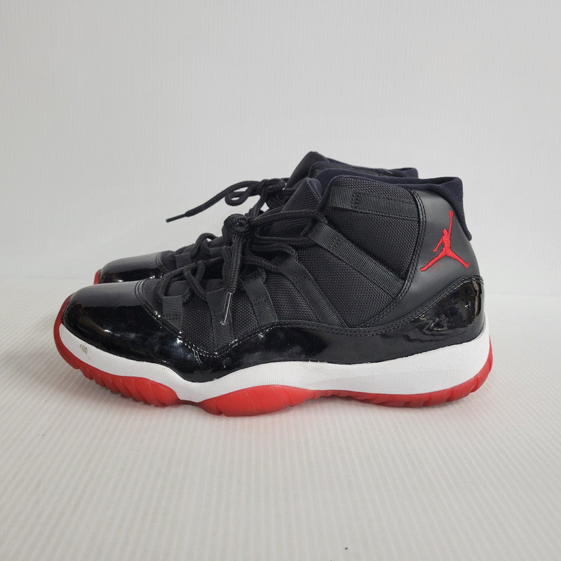 【中古品】【メンズ】 NIKE ナイキ AIR JORDAN 11 RETRO 378037-010 エアジョーダン 11 レトロ スニーカー シューズ 靴 160-250331-as-04-izu サイズ：28cm カラー：BLACK/VARSITY RED-WHITE 万代Net店