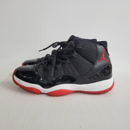 【中古品】【メンズ】 NIKE ナイキ AIR JORDAN 11 RETRO 378037-010 エアジョーダン 11 レトロ スニーカー シューズ 靴 160-250331-as-04-izu サイズ：28cm カラー：BLACK/VARSITY RED-WHITE 万代Net店