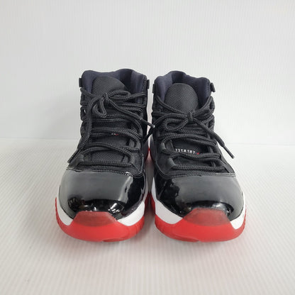 【中古品】【メンズ】 NIKE ナイキ AIR JORDAN 11 RETRO 378037-010 エアジョーダン 11 レトロ スニーカー シューズ 靴 160-250331-as-04-izu サイズ：28cm カラー：BLACK/VARSITY RED-WHITE 万代Net店