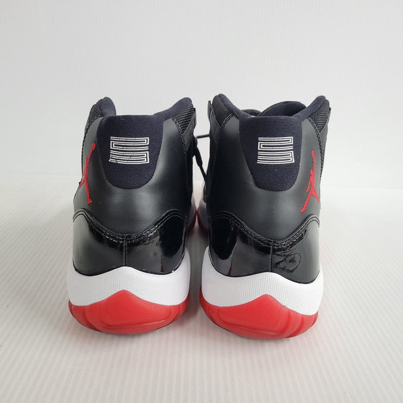 【中古品】【メンズ】 NIKE ナイキ AIR JORDAN 11 RETRO 378037-010 エアジョーダン 11 レトロ スニーカー シューズ 靴 160-250331-as-04-izu サイズ：28cm カラー：BLACK/VARSITY RED-WHITE 万代Net店