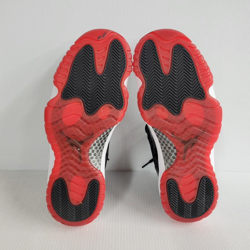 【中古品】【メンズ】 NIKE ナイキ AIR JORDAN 11 RETRO 378037-010 エアジョーダン 11 レトロ スニーカー シューズ 靴 160-250331-as-04-izu サイズ：28cm カラー：BLACK/VARSITY RED-WHITE 万代Net店