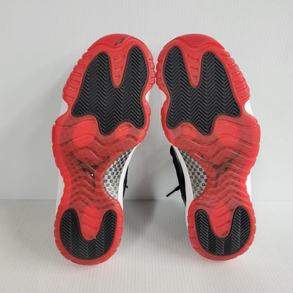 【中古品】【メンズ】 NIKE ナイキ AIR JORDAN 11 RETRO 378037-010 エアジョーダン 11 レトロ スニーカー シューズ 靴 160-250331-as-04-izu サイズ：28cm カラー：BLACK/VARSITY RED-WHITE 万代Net店