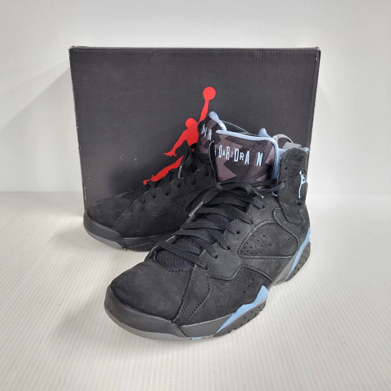 【中古品】【メンズ】 NIKE ナイキ AIR JORDAN 7 RETRO CU9307-004 エア ジョーダン 7 レトロ スニーカー シューズ 靴 160-250331-as-06-izu サイズ：27.5cm カラー：BLACK/CHAMBRAY-LIGHT GRAPHITE 万代Net店