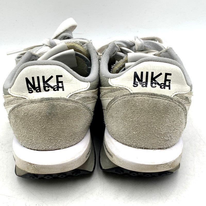 【現状渡し品】【レディース】 × FRAGMENT フラグメント × SACAI サカイ LD WAFFLE/SF DH2684-001 LD ワッフル トリプルコラボ スニーカー シューズ 靴 166-250403-ay-04-izu サイズ：23cm カラー：LT SMOKE GREY/WHITE-BLACK 万代Net店