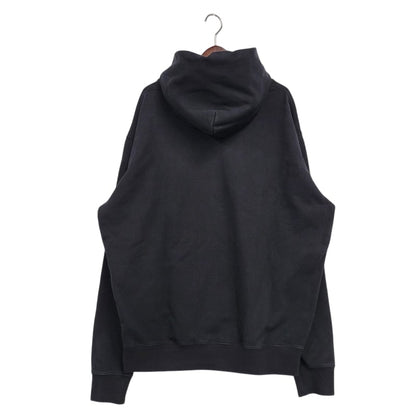 【中古品】【メンズ】 MAISON MARGIELA メゾン マルジェラ OVERSIZE LOGO HOODIE CALENDAR GRAPHICS S50GU0202 S25505 オーバーサイズ ロゴ フーディー カレンダーグラフィック パーカー 長袖 トップス 141-250402-as-02-izu サイズ：S カラー：ブラック 万代Net店