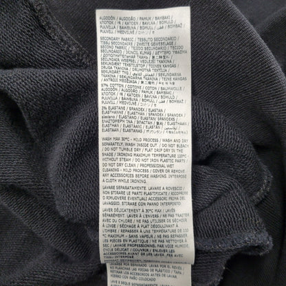 【中古品】【メンズ】 MAISON MARGIELA メゾン マルジェラ OVERSIZE LOGO HOODIE CALENDAR GRAPHICS S50GU0202 S25505 オーバーサイズ ロゴ フーディー カレンダーグラフィック パーカー 長袖 トップス 141-250402-as-02-izu サイズ：S カラー：ブラック 万代Net店