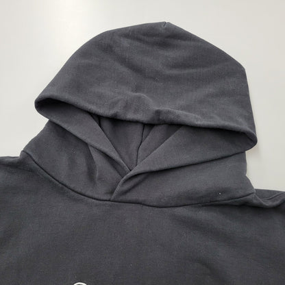 【中古品】【メンズ】 MAISON MARGIELA メゾン マルジェラ OVERSIZE LOGO HOODIE CALENDAR GRAPHICS S50GU0202 S25505 オーバーサイズ ロゴ フーディー カレンダーグラフィック パーカー 長袖 トップス 141-250402-as-02-izu サイズ：S カラー：ブラック 万代Net店