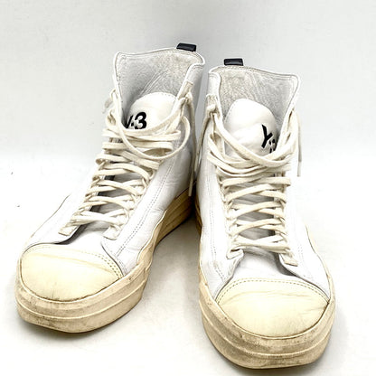 【現状渡し品】【メンズ】 Y-3 ワイスリー YUBEN MID ユーベン ミッド スニーカー シューズ 靴 161-250404-as-28-izu サイズ：28.5cm カラー：ホワイト 万代Net店