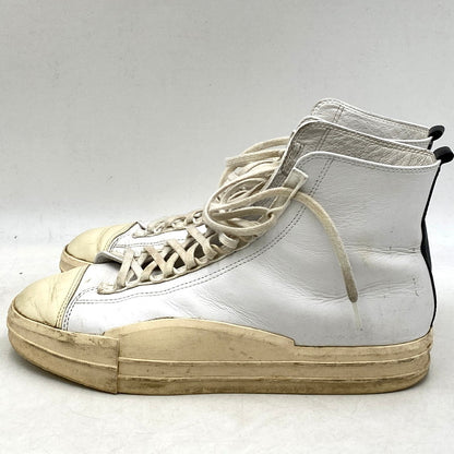 【現状渡し品】【メンズ】 Y-3 ワイスリー YUBEN MID ユーベン ミッド スニーカー シューズ 靴 161-250404-as-28-izu サイズ：28.5cm カラー：ホワイト 万代Net店