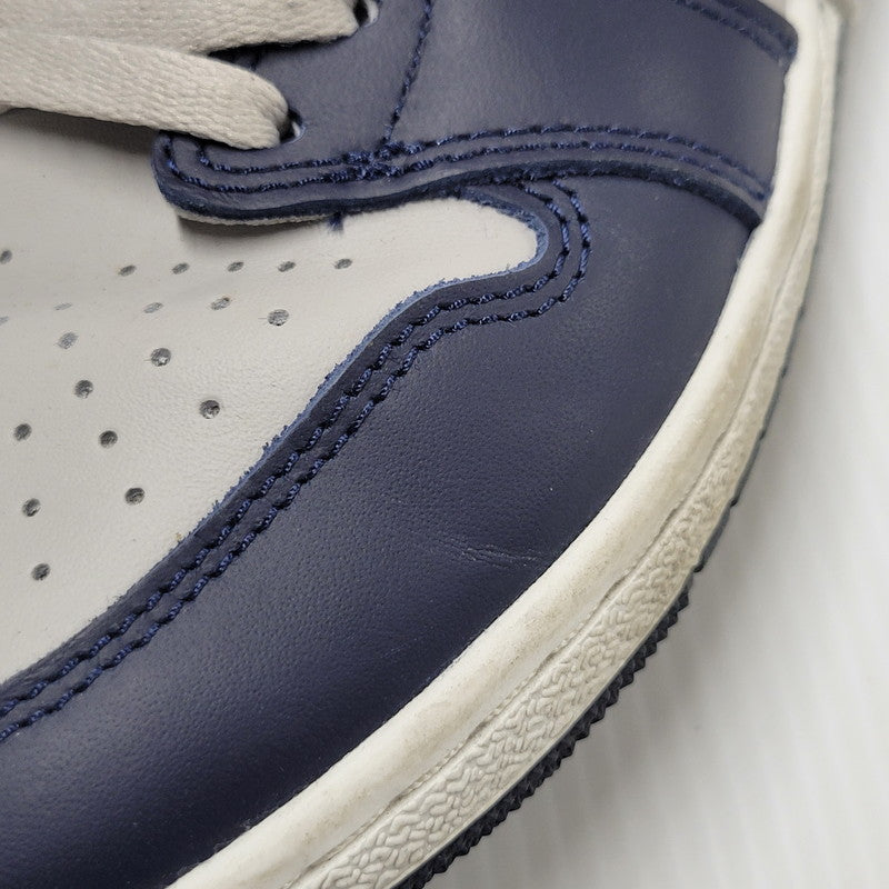 【中古品】【メンズ/レディース】 NIKE ナイキ AIR JORDAN 1 HI 85 BQ4422-400 エア ジョーダン 1 ハイ 85 スニーカー シューズ 靴 160-250402-as-20-izu サイズ：26cm カラー：COLLEGE NAVY/SUMMIT WHITE 万代Net店