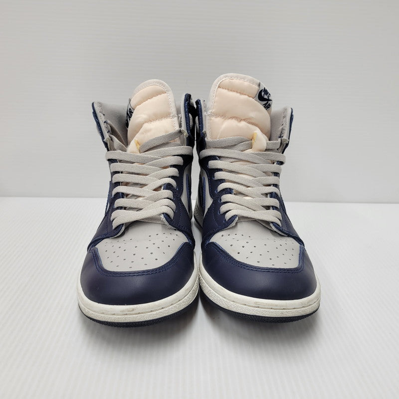 【中古品】【メンズ/レディース】 NIKE ナイキ AIR JORDAN 1 HI 85 BQ4422-400 エア ジョーダン 1 ハイ 85 スニーカー シューズ 靴 160-250402-as-20-izu サイズ：26cm カラー：COLLEGE NAVY/SUMMIT WHITE 万代Net店
