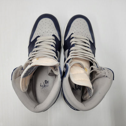 【中古品】【メンズ/レディース】 NIKE ナイキ AIR JORDAN 1 HI 85 BQ4422-400 エア ジョーダン 1 ハイ 85 スニーカー シューズ 靴 160-250402-as-20-izu サイズ：26cm カラー：COLLEGE NAVY/SUMMIT WHITE 万代Net店