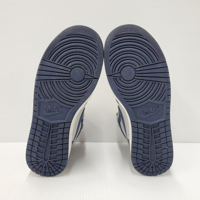【中古品】【メンズ/レディース】 NIKE ナイキ AIR JORDAN 1 HI 85 BQ4422-400 エア ジョーダン 1 ハイ 85 スニーカー シューズ 靴 160-250402-as-20-izu サイズ：26cm カラー：COLLEGE NAVY/SUMMIT WHITE 万代Net店