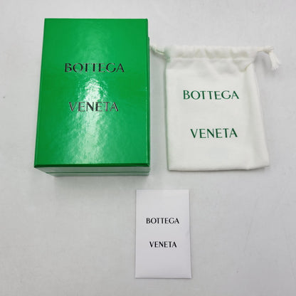 【中古品】【メンズ/レディース】 BOTTEGAVENETA ボッテガヴェネタ INTRECCIATO SLIM FLAP CARD CASE イントレチャート スリム フラップカードケース 181-250404-as-05-izu カラー：ブラック 万代Net店