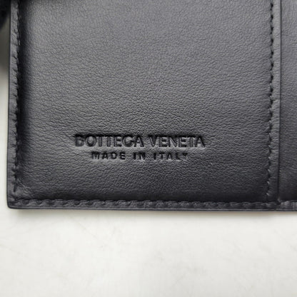 【中古品】【メンズ/レディース】 BOTTEGAVENETA ボッテガヴェネタ INTRECCIATO SLIM FLAP CARD CASE イントレチャート スリム フラップカードケース 181-250404-as-05-izu カラー：ブラック 万代Net店