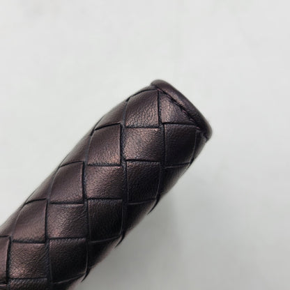 【中古品】【メンズ/レディース】 BOTTEGAVENETA ボッテガヴェネタ INTRECCIATO ZIP AROUND COIN CASE イントレチャート ジップアラウンド コインケース 小銭入れ 財布 181-250404-as-06-izu カラー：ブラウン 万代Net店