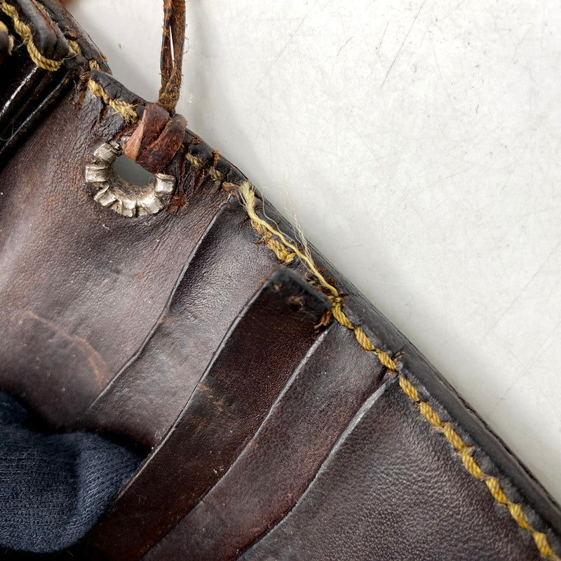 【現状渡し品】【メンズ/レディース】 SAAD サード BIKERS LEATHER WALLET バイカーズ レザー ウォレット 長財布 200-250411-as-19-izu カラー：ブラウン 万代Net店