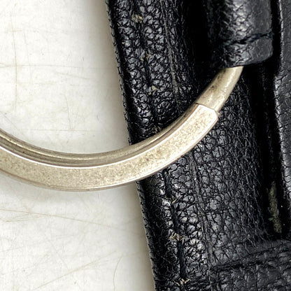 【中古品】【メンズ/レディース】 Paul Smith ポール・スミス GOAT SKIN KEY CASE ゴートスキン キーケース 4連 小物 201-250415-as-12-izu カラー：ブラック 万代Net店