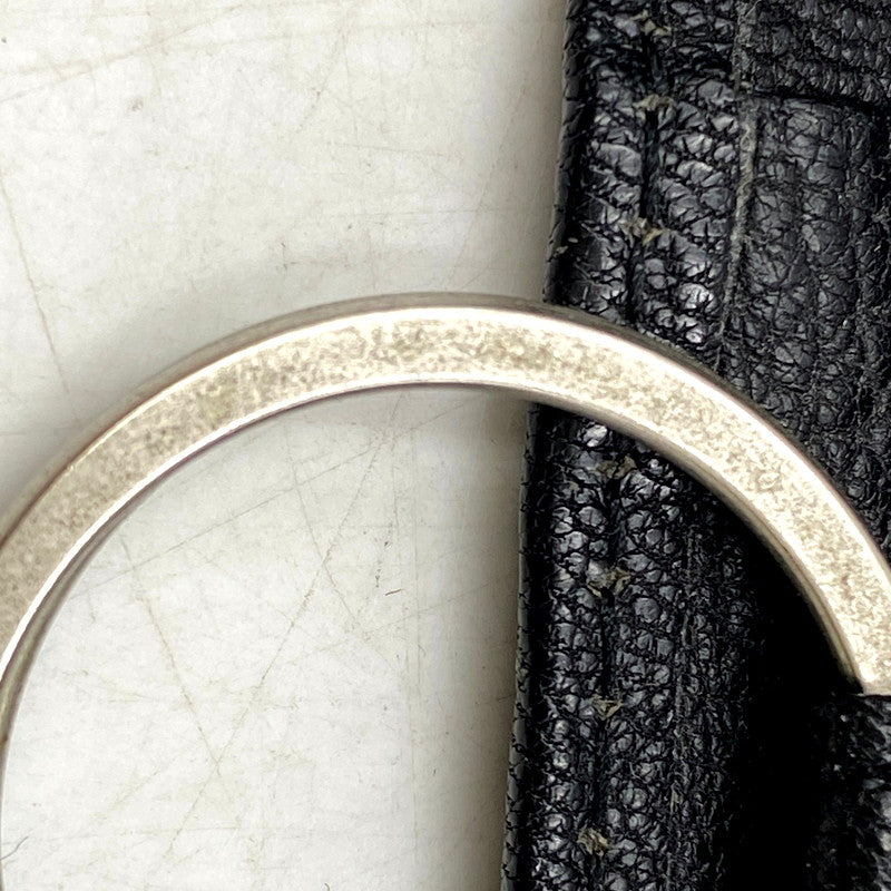 【中古品】【メンズ/レディース】 Paul Smith ポール・スミス GOAT SKIN KEY CASE ゴートスキン キーケース 4連 小物 201-250415-as-12-izu カラー：ブラック 万代Net店