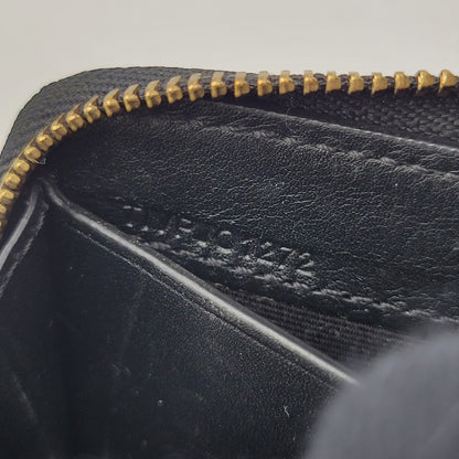 【中古品】【メンズ/レディース】 BURBERRY バーバリー LEATHER COIN PURSE レザーコインケース 財布 サイフ ウォレット 181-250408-ay-22-izu カラー：ブラック 万代Net店