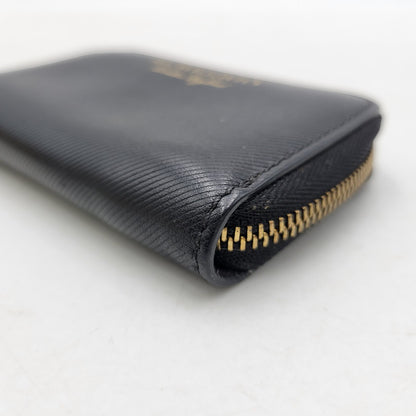 【中古品】【メンズ/レディース】 BURBERRY バーバリー LEATHER COIN PURSE レザーコインケース 財布 サイフ ウォレット 181-250408-ay-22-izu カラー：ブラック 万代Net店