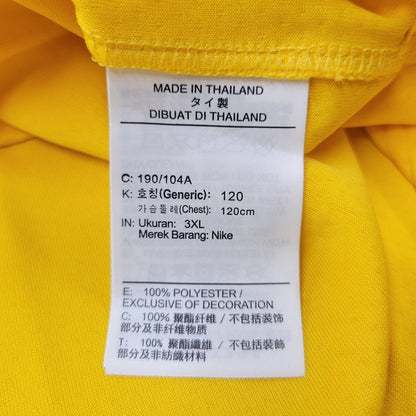 【中古品】【メンズ】 NIKE ナイキ LOS ANGELES LAKERS ICON EDITION SWINGMAN JERSEY DN2009-732 ロサンゼルス レイカーズ アイコン エディション スウィングマン ジャージー トップス 148-250413-as-31-izu サイズ：3XL カラー：イエロー 万代Net店