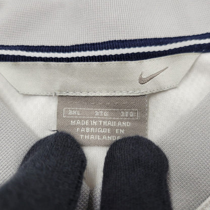 【中古品】【メンズ】 NIKE ナイキ LOGO EMBROIDERY SHORT SLEEVE SHIRT ロゴ エンブロイダリー ショートスリーブ シャツ 半袖 トップス 146-250413-as-28-izu サイズ：3XL カラー：ホワイト 万代Net店