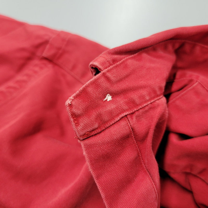 【中古品】【メンズ】 RALPH LAUREN ラルフローレン BLAKE LS BD SHIRT ロングスリーブ ボタンダウン シャツ 長袖 トップス 146-250413-as-34-izu サイズ：M カラー：レッド 万代Net店