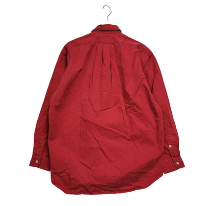 【中古品】【メンズ】 RALPH LAUREN ラルフローレン BLAKE LS BD SHIRT ロングスリーブ ボタンダウン シャツ 長袖 トップス 146-250413-as-34-izu サイズ：M カラー：レッド 万代Net店