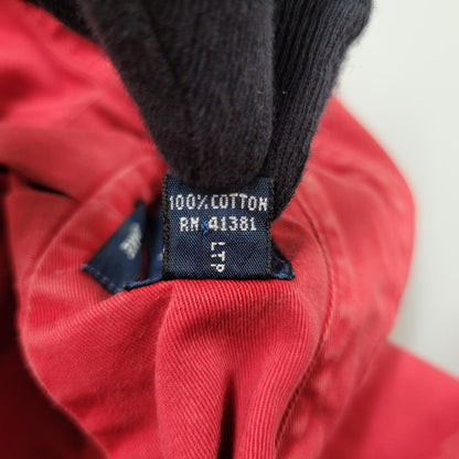 【中古品】【メンズ】 RALPH LAUREN ラルフローレン BLAKE LS BD SHIRT ロングスリーブ ボタンダウン シャツ 長袖 トップス 146-250413-as-34-izu サイズ：M カラー：レッド 万代Net店