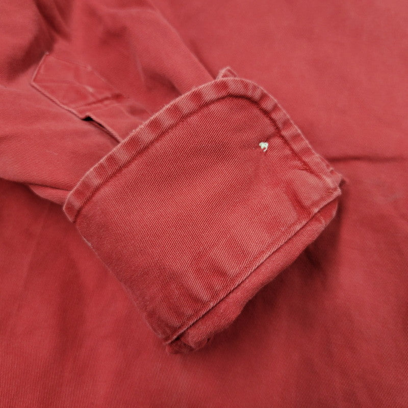 【中古品】【メンズ】 RALPH LAUREN ラルフローレン BLAKE LS BD SHIRT ロングスリーブ ボタンダウン シャツ 長袖 トップス 146-250413-as-34-izu サイズ：M カラー：レッド 万代Net店