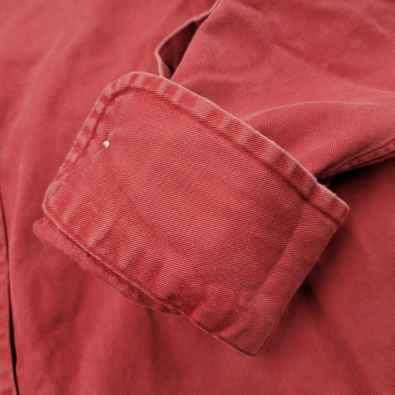 【中古品】【メンズ】 RALPH LAUREN ラルフローレン BLAKE LS BD SHIRT ロングスリーブ ボタンダウン シャツ 長袖 トップス 146-250413-as-34-izu サイズ：M カラー：レッド 万代Net店