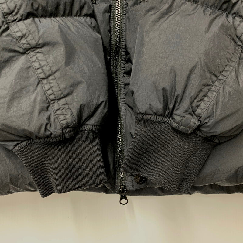 【中古品】【メンズ】 GARMENT DYED CRINKLE REPS RECYCLED NYLON DOWN JACKET 791540723 ガーメント ダイ クリンクル レップス リサイクルド ナイロン ダウンジャケット 141-250410-as-06-izu サイズ：XL カラー：ブラック 万代Net店
