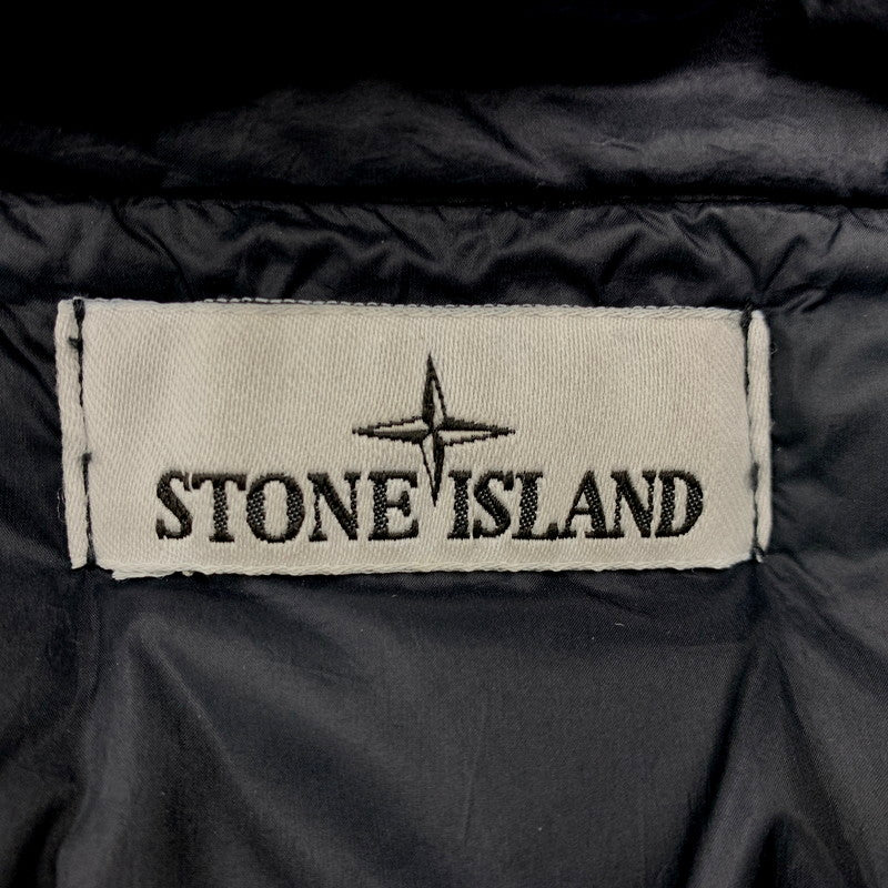 【中古品】【メンズ】 GARMENT DYED CRINKLE REPS RECYCLED NYLON DOWN JACKET 791540723 ガーメント ダイ クリンクル レップス リサイクルド ナイロン ダウンジャケット 141-250410-as-06-izu サイズ：XL カラー：ブラック 万代Net店
