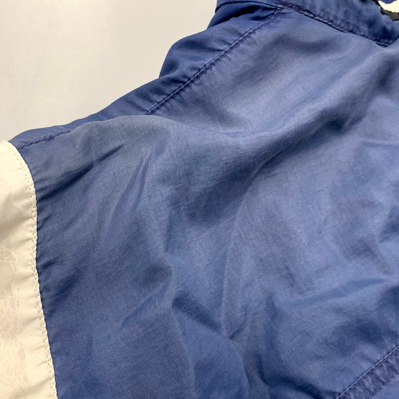 【現状渡し品】【メンズ】 adidas アディダス NYLON JACKET ナイロンジャケット 万国旗タグ アウター 146-250415-as-19-izu サイズ：M カラー：ネイビー系 万代Net店