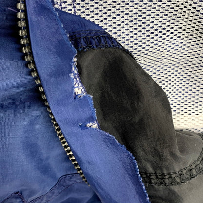 【現状渡し品】【メンズ】 adidas アディダス NYLON JACKET ナイロンジャケット 万国旗タグ アウター 146-250415-as-19-izu サイズ：M カラー：ネイビー系 万代Net店