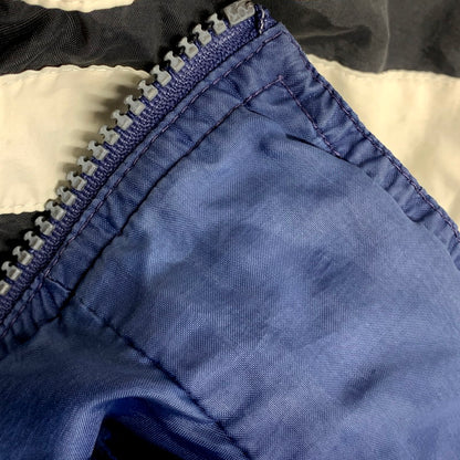 【現状渡し品】【メンズ】 adidas アディダス NYLON JACKET ナイロンジャケット 万国旗タグ アウター 146-250415-as-19-izu サイズ：M カラー：ネイビー系 万代Net店