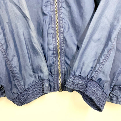 【現状渡し品】【メンズ】 adidas アディダス NYLON JACKET ナイロンジャケット 万国旗タグ アウター 146-250415-as-19-izu サイズ：M カラー：ネイビー系 万代Net店