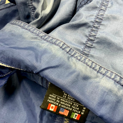 【現状渡し品】【メンズ】 adidas アディダス NYLON JACKET ナイロンジャケット 万国旗タグ アウター 146-250415-as-19-izu サイズ：M カラー：ネイビー系 万代Net店