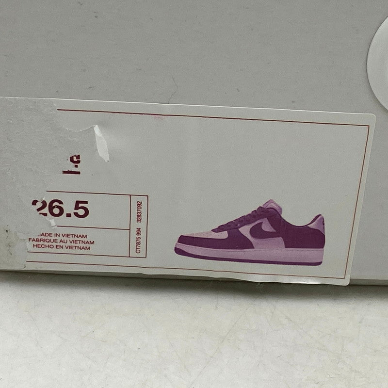 【中古品】【メンズ】 NIKE ナイキ AIR FORCE 1 LOW BY YOU CT7875-994 エア フォース 1 ロー バイ ユー スニーカー シューズ 靴 160-250412-as-28-izu サイズ：26.5cm カラー：ブラック×ホワイト 万代Net店