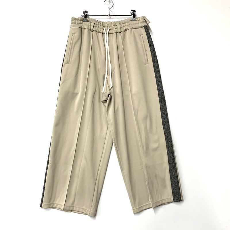 【中古品】【メンズ】 S'YTE サイト WIDE TRACK PANTS UM-P69-903 ワイドトラックパンツ ボトムス 151-250410-as-11-izu サイズ：3 カラー：ベージュ 万代Net店