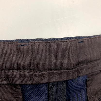 【中古品】【メンズ】 TAPERED PANTS 20WCM-P01103 テーパードパンツ 偏光生地 ボトムス 151-250410-as-13-izu サイズ：3 カラー：ネイビー 万代Net店