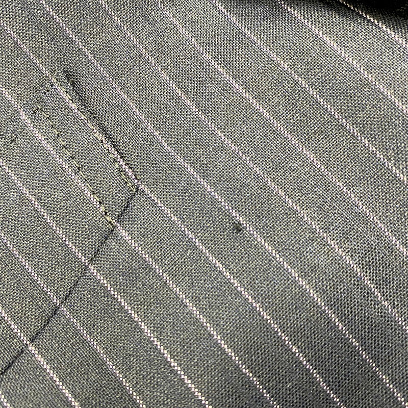 【中古品】【メンズ】 nano universe ナノユニバース STRIPE SUIT SETUP NUD21JK076ST ストライプ スーツ セットアップ 147-250417-as-01-izu サイズ：46 カラー：ネイビー 万代Net店