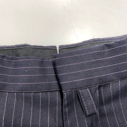 【中古品】【メンズ】 nano universe ナノユニバース STRIPE SUIT SETUP NUD21JK076ST ストライプ スーツ セットアップ 147-250417-as-01-izu サイズ：46 カラー：ネイビー 万代Net店