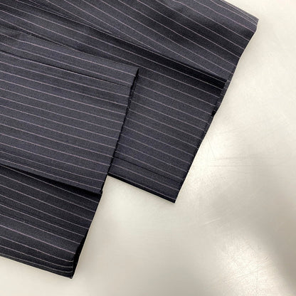 【中古品】【メンズ】 nano universe ナノユニバース STRIPE SUIT SETUP NUD21JK076ST ストライプ スーツ セットアップ 147-250417-as-01-izu サイズ：46 カラー：ネイビー 万代Net店