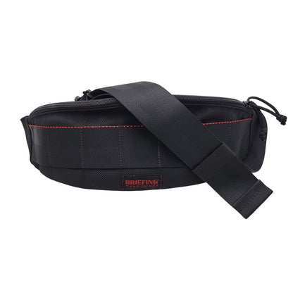 【中古品】【メンズ/レディース】 BRIEFING ブリーフィング TRIPOD BODY BAG トライポッド ボディバッグ USA製 カバン 鞄 188-250410-as-17-izu カラー：ブラック 万代Net店