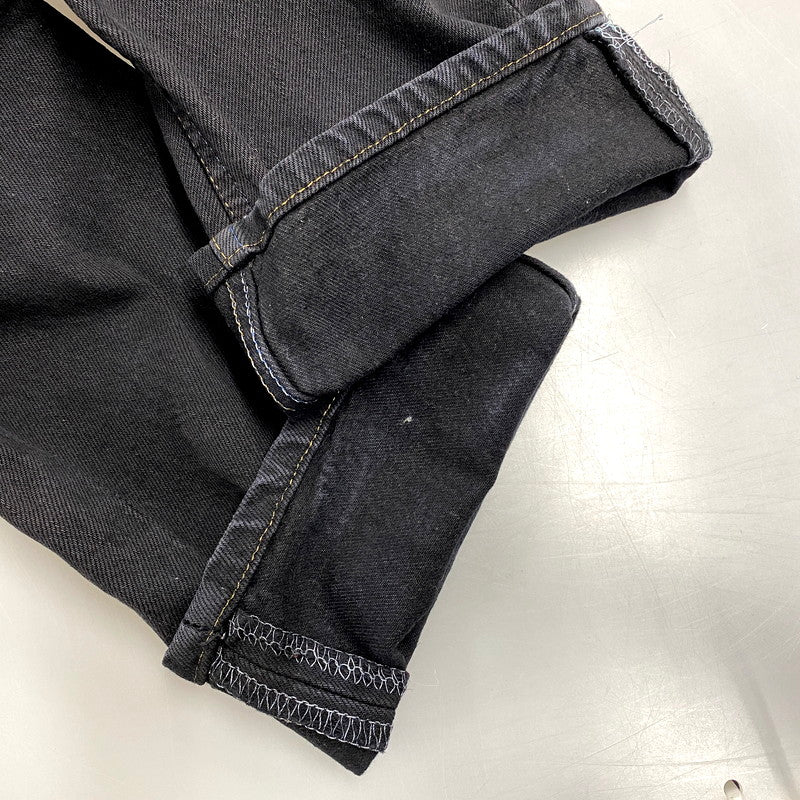 【中古品】【メンズ】 501 BLACK DENIM PANTS 501-0000 ブラックデニムパンツ 刻印524 サークルRタグ USA製 ボトムス 157-250415-as-35-izu サイズ：31×36 カラー：ブラック 万代Net店